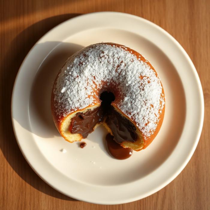 Beignet au chocolat